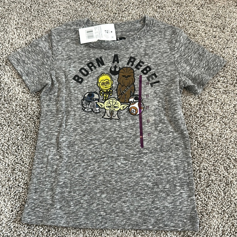 NWT Star Wars Tee 2T